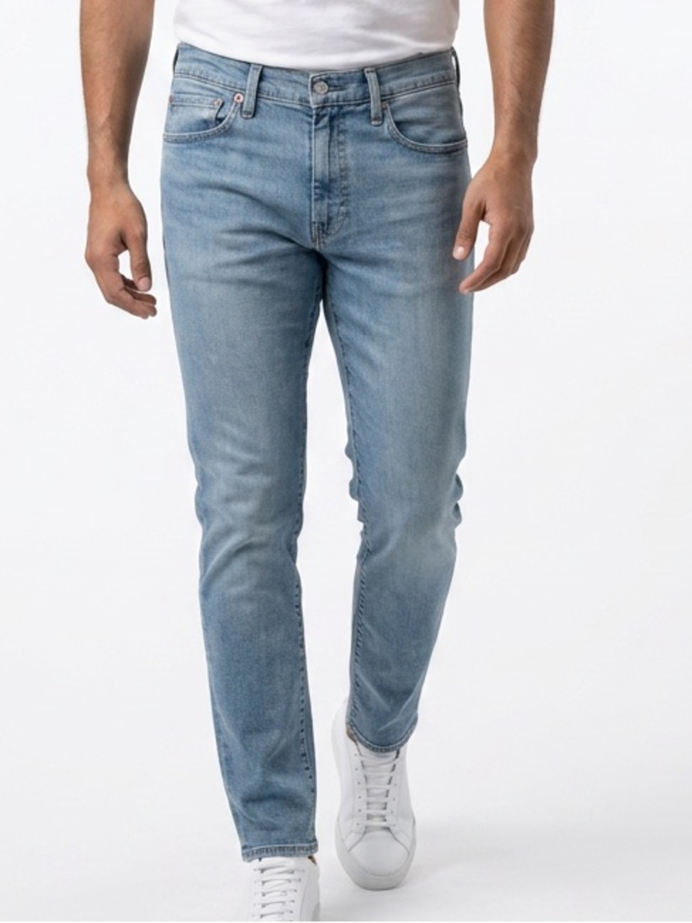 Levi's premium 512 Slim Taper Men's Jeans Blue Size 33x32 Stretch Denim